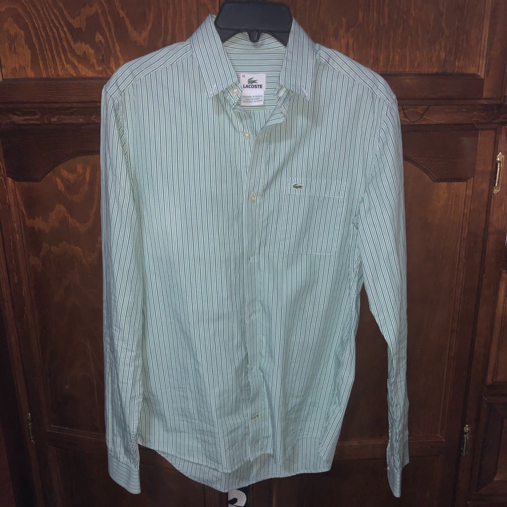 Lacoste button down XS